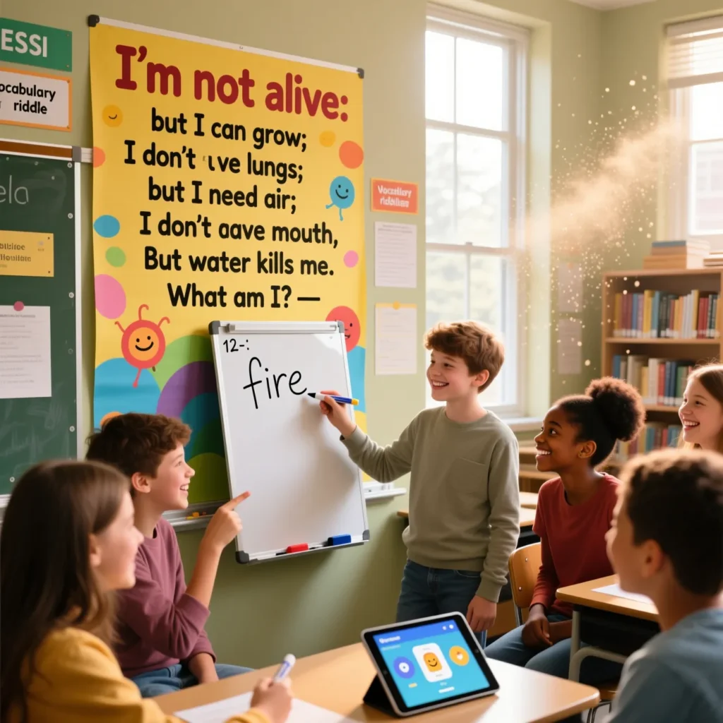 Vocabulary Riddles for ESL Students