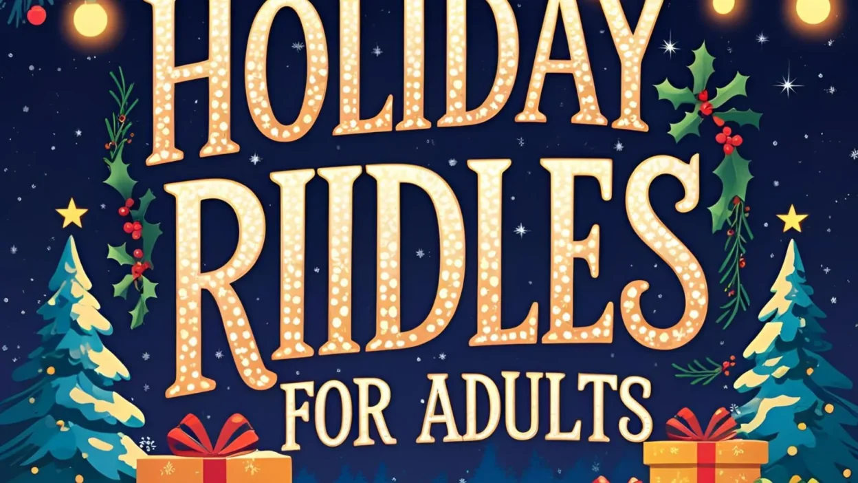 Holiday Riddles for Adults