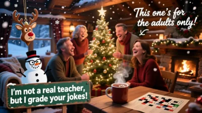 Funny Christmas Riddles for Adults