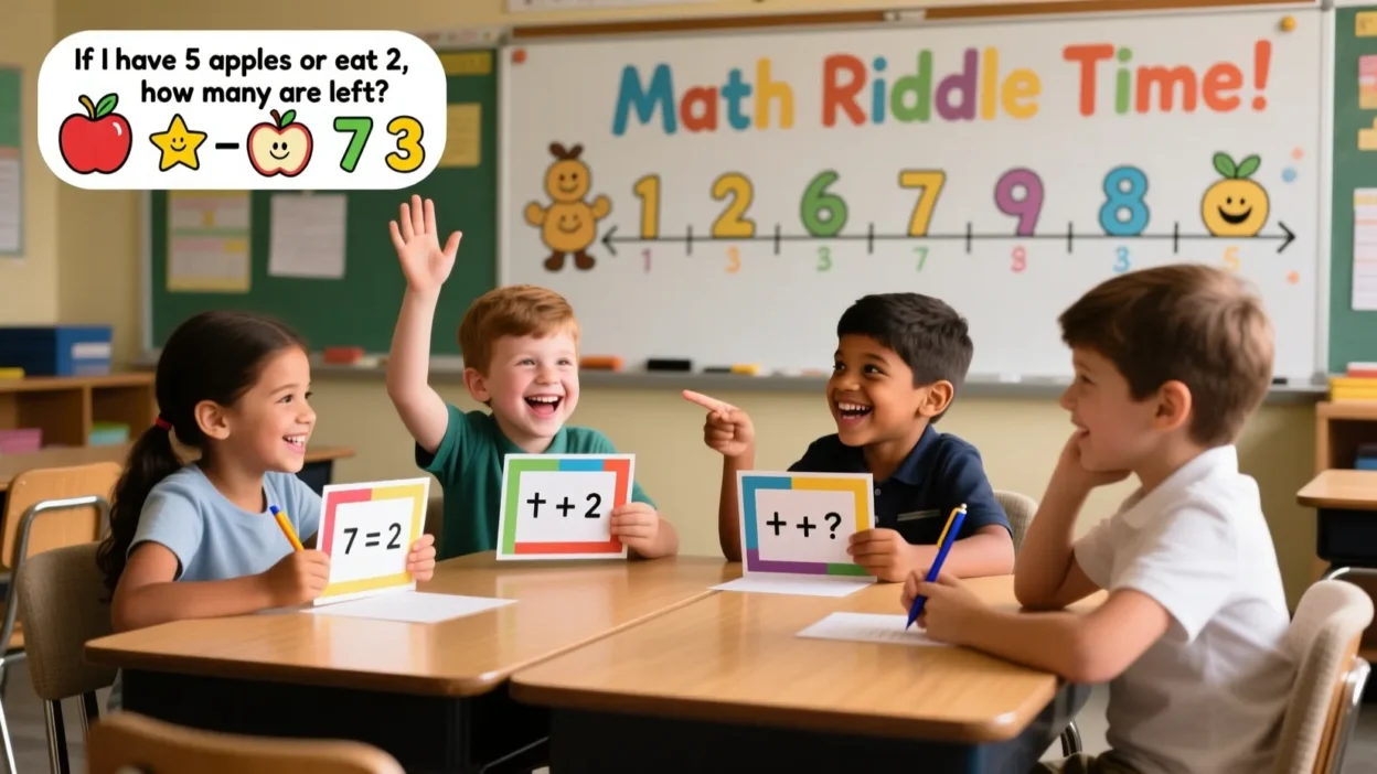 Math Riddles for 2nd Graders