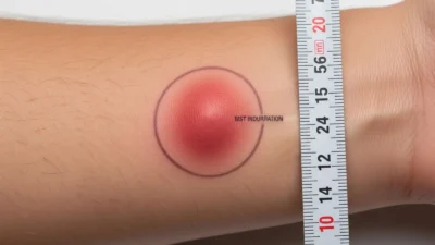 A TB Test Result Look Like