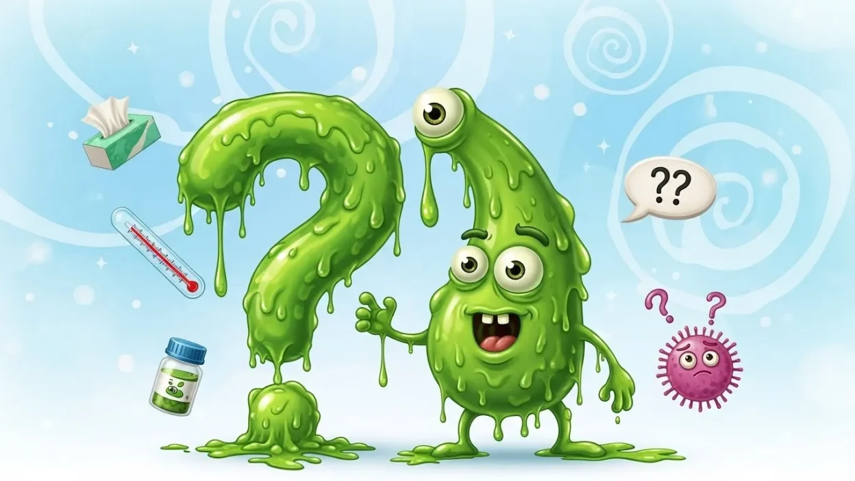 Green Snot Mean