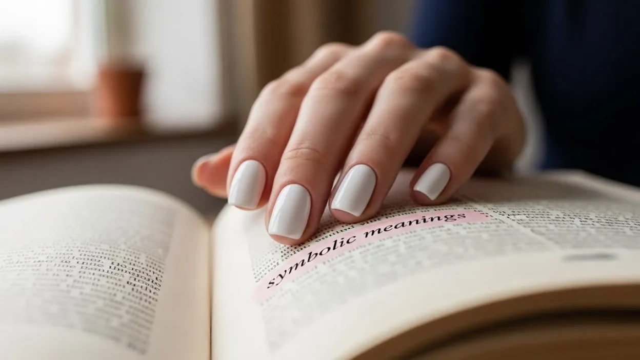 White Nail Polish Mean