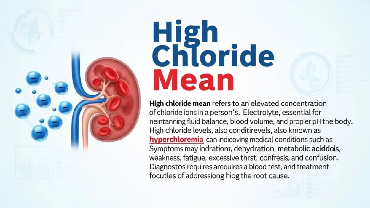High Chloride Mean