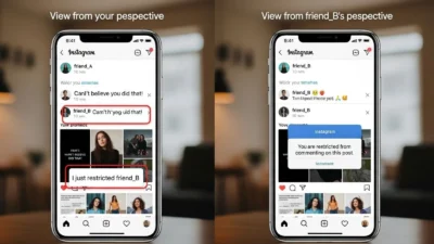 Restricting Someone on Instagram