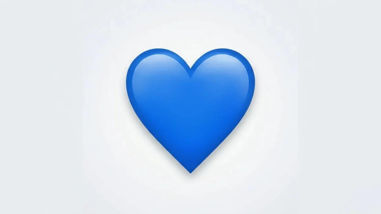 Blue Heart Emoji