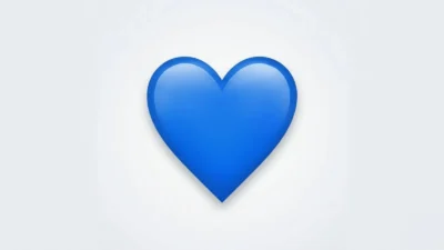 Blue Heart Emoji