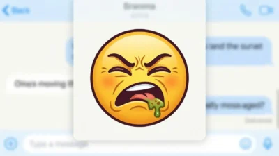 Disgusted Emoji